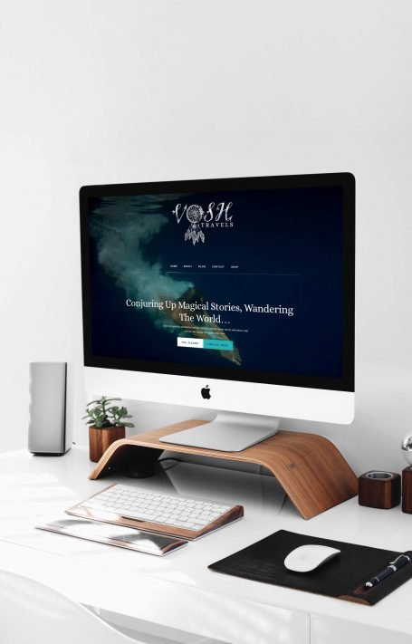 VOSH Travels website design