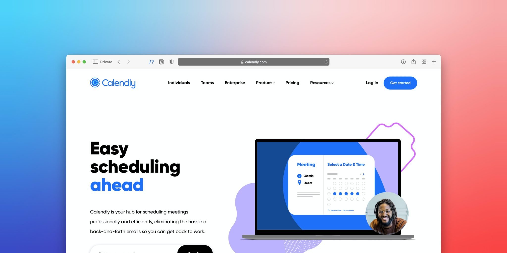 Calendly booking system