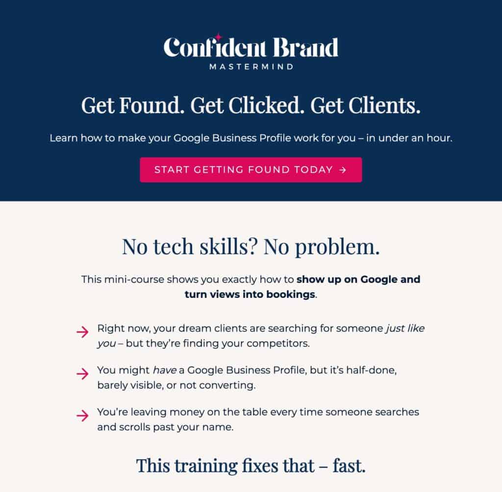 Google Business Profile Course
