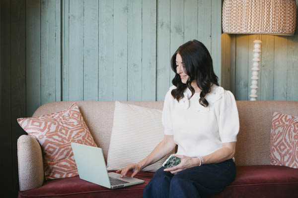 Jennie Powell creating a website that feels like you